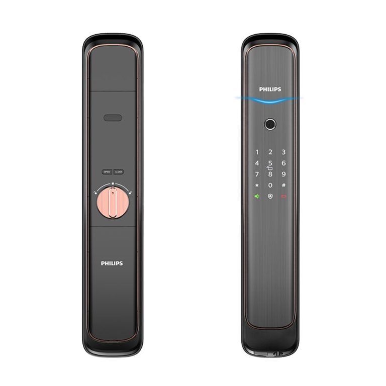 Khóa cửa vân tay Philips DDL702E – Kết nối Wifi