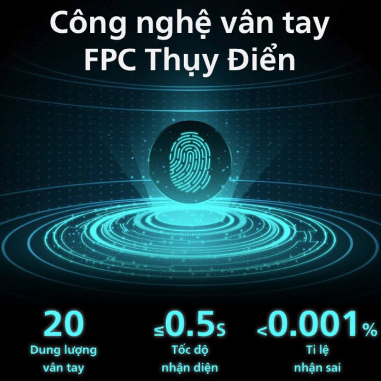 Khóa cửa vân tay Philips DDL609