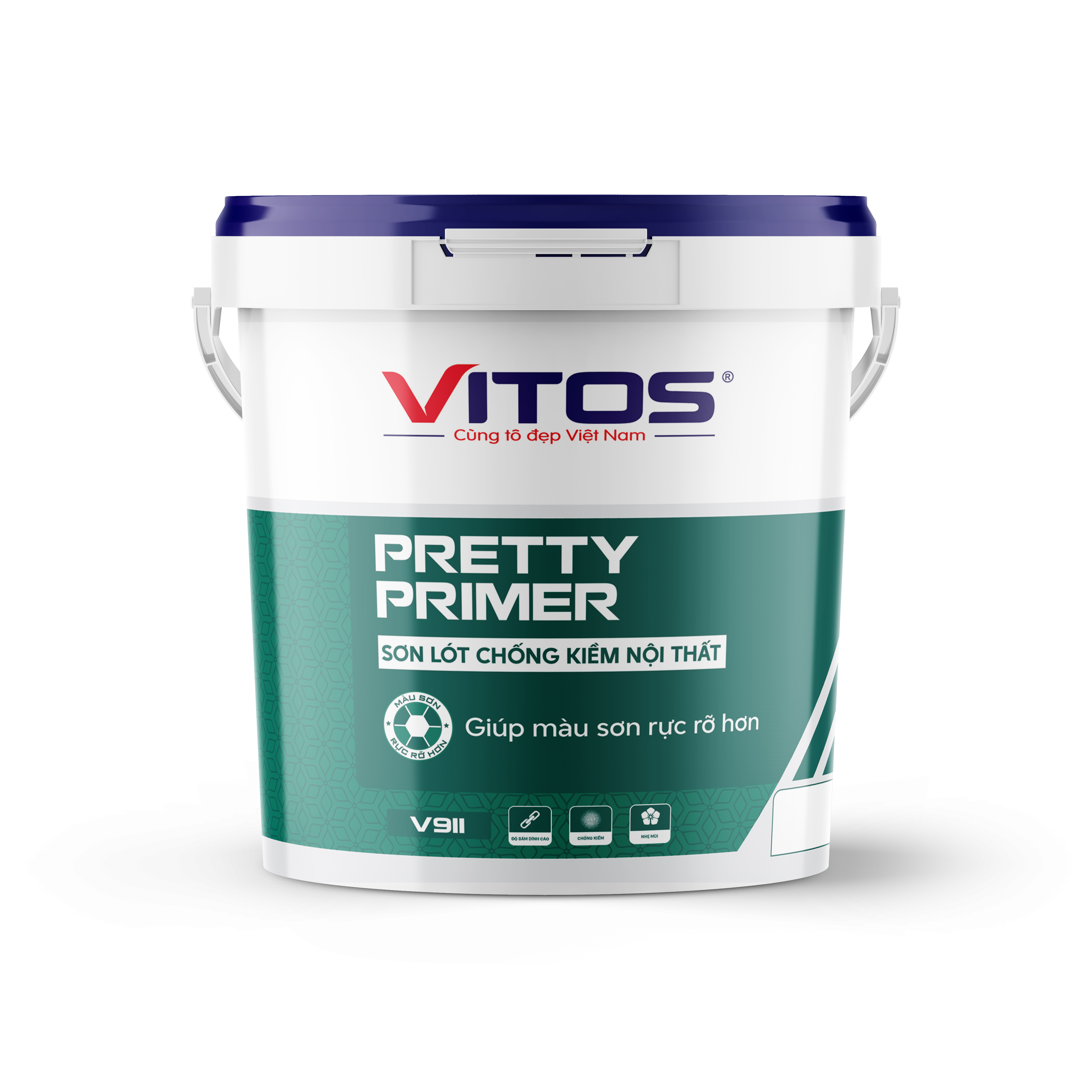 Sơn Vitos, Sơn lót chống kiềm, kháng kiềm nội thất, chống kiềm nội, lót kiềm nội, sơn công trình, sơn dự án