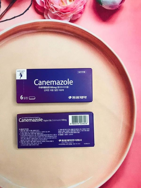 Phụ khoa Hàn Cannemazole 6 viên
