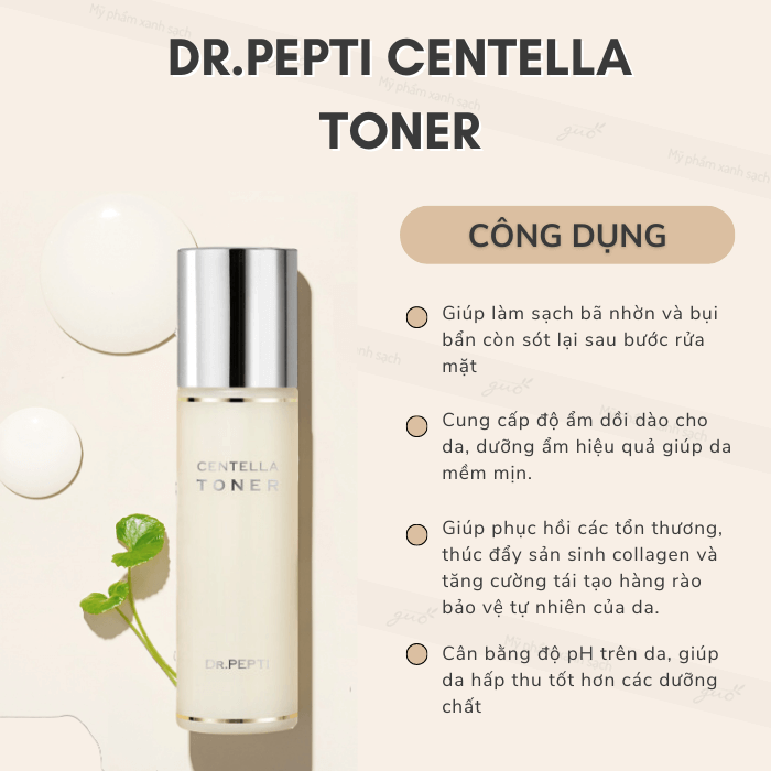 Toner Dr. Peptide cấp ẩm siêu tốc