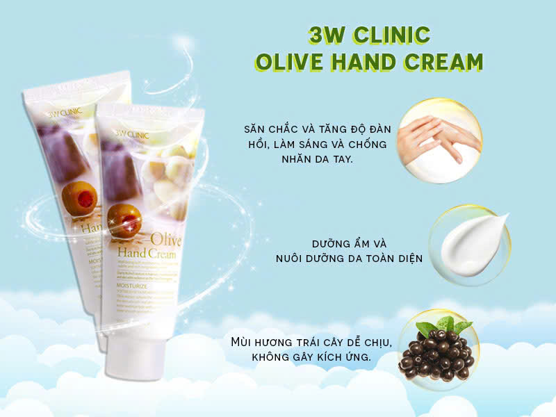 Kem Dưỡng Da Tay 3wclinnic 100ml Hàn Quốc- Hạn 11/2025