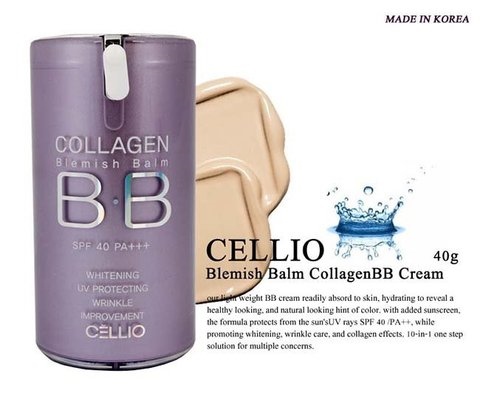 KEM NỀN COLLAGEN BB CELLIO SPF40++PA++ 40ML
