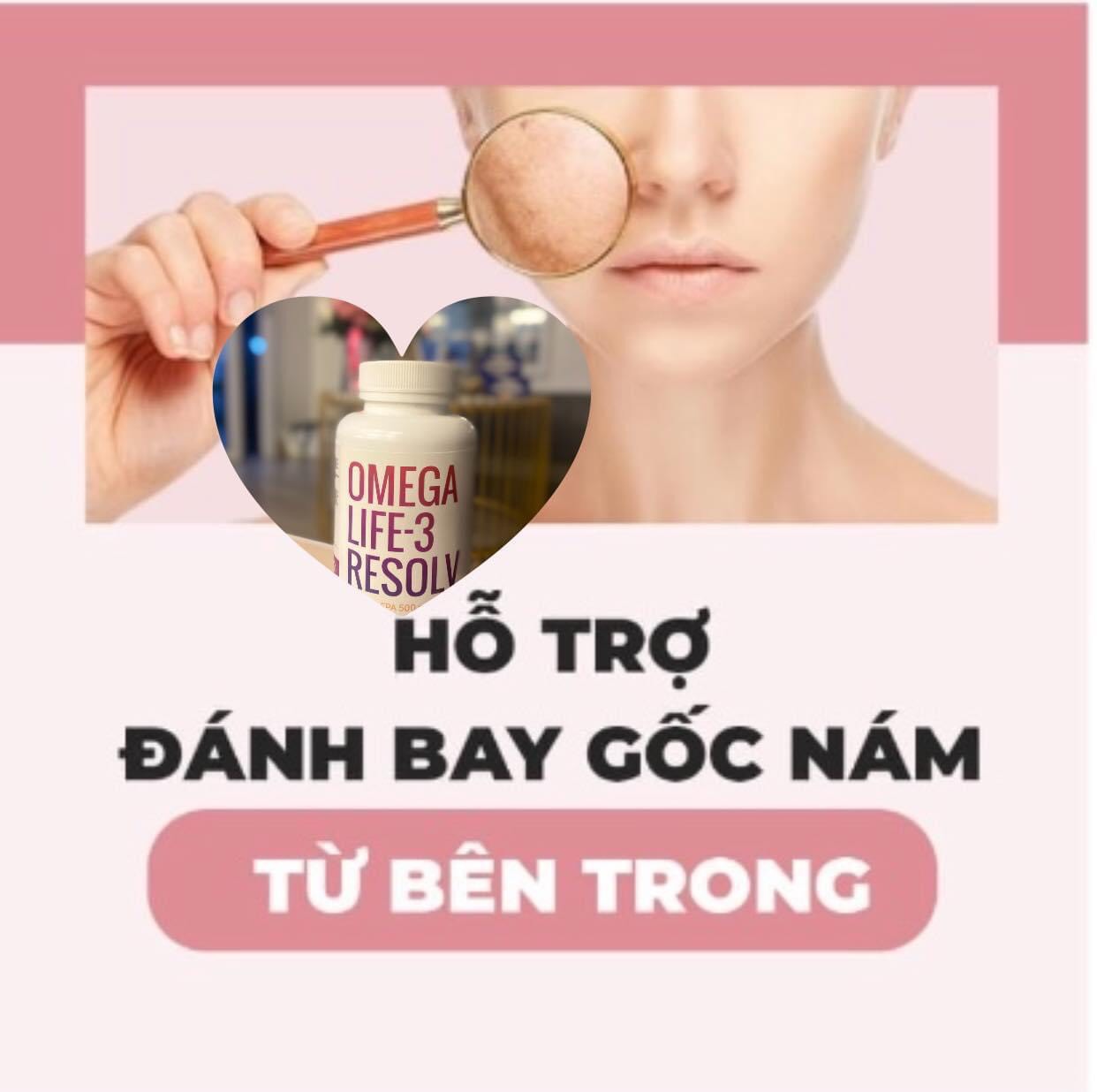 Omega Life-3 Resolve của Unicity Mỹ 120 viên thần dược sắc đẹp và bảo hộ sức khỏe