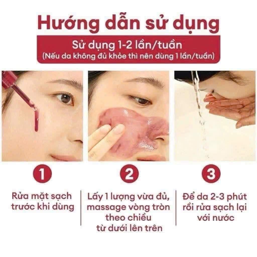 Tinh Chất 𝐑𝐄𝐃 𝐏𝐄𝐄𝐋 𝐓𝐈𝐍𝐆𝐋𝐄 𝐒𝐄𝐑𝐔𝐌 ( 𝐋𝐈𝐄̣̂𝐔 𝐏𝐇𝐀́𝐏 𝐓𝐇𝐀𝐘 𝐃𝐀 𝐒𝐈𝐍𝐇 𝐇𝐎̣𝐂)