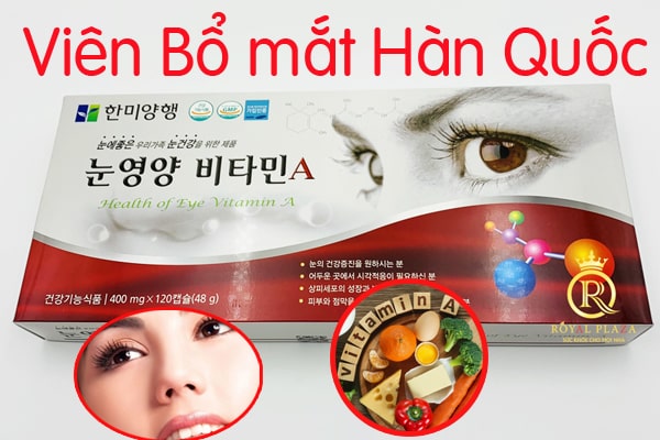 Bổ mắt Hami Hàn Quốc 120 viên