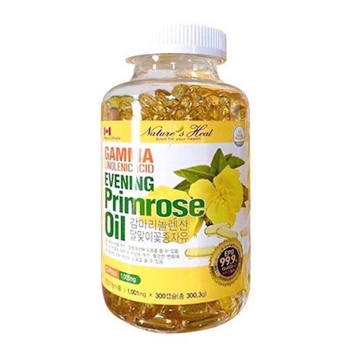 Viên Uống Tinh Dầu Hoa Anh Thảo Hàn Quốc Gamma Linolenic Acid Evening Primrose Oil 1001mg(Hộp VÀNG 300 Viên)