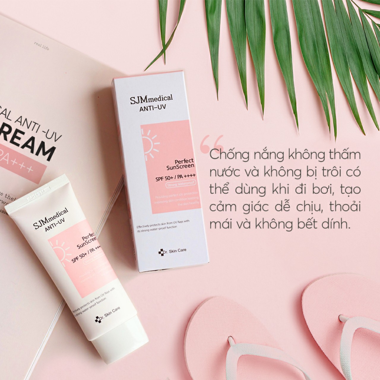 KEM CHỐNG NẮNG HÀN QUỐC SJM MEDICAL ANTI UV PERFECT SUNSCREEN 60GR