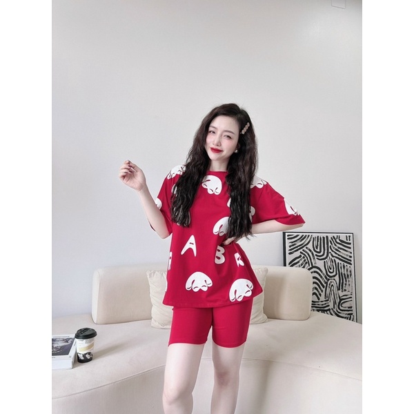 SP_62 Đồ bộ thun BOLOBALA lửng mẫu mới, form áo dài mặc thoải mái, rất xinh