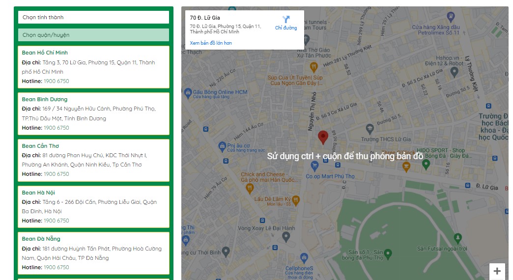 Hệ thống cửa hàng