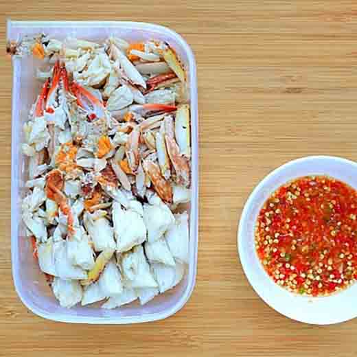 Cua tách thịt