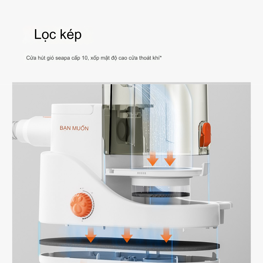 Giới thiệu sản phẩm mới: Máy làm sạch và chăm sóc thú cưng UWANT Phiên bản chăm sóc hàng ngày màu trắng