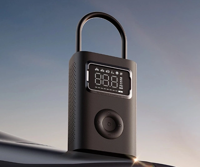 Xiaomi ra mắt máy bơm lốp di động: Bơm lốp ô tô chỉ trong 45 giây, pin đầy bơm được 16 lần, giá 900.000 đồng