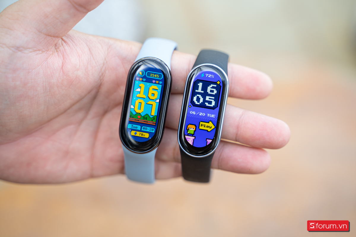 Đặt Xiaomi Mi Band 9 cạnh Band 8: Chênh nhau chỉ 100k nhưng Band 9 ngon hơn rõ rệt!