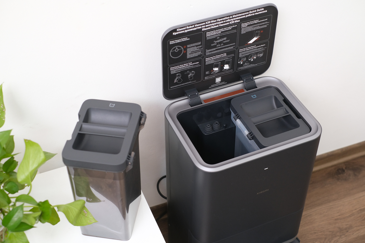 Xiaomi X20 Max - robot hút bụi đa năng có chổi cắt tóc