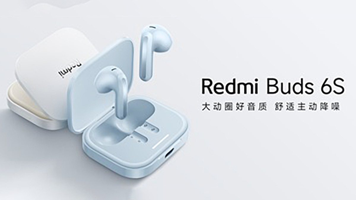 Xiaomi ra mắt tai nghe Redmi Buds 6S với thiết kế bán trong tai, hỗ trợ ANC và Spatial Audio, giá 700 ngàn đồng