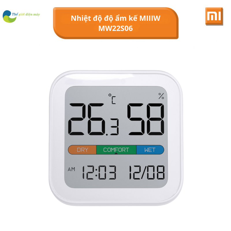 Nhiệt độ độ ẩm kế MIIIW MW22S06