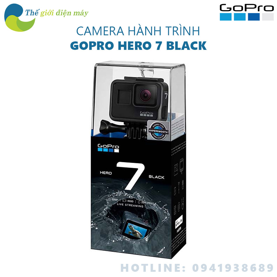 Black Gopro Hero Live Hero7 Set: WiFi Remote Control HDMI Live