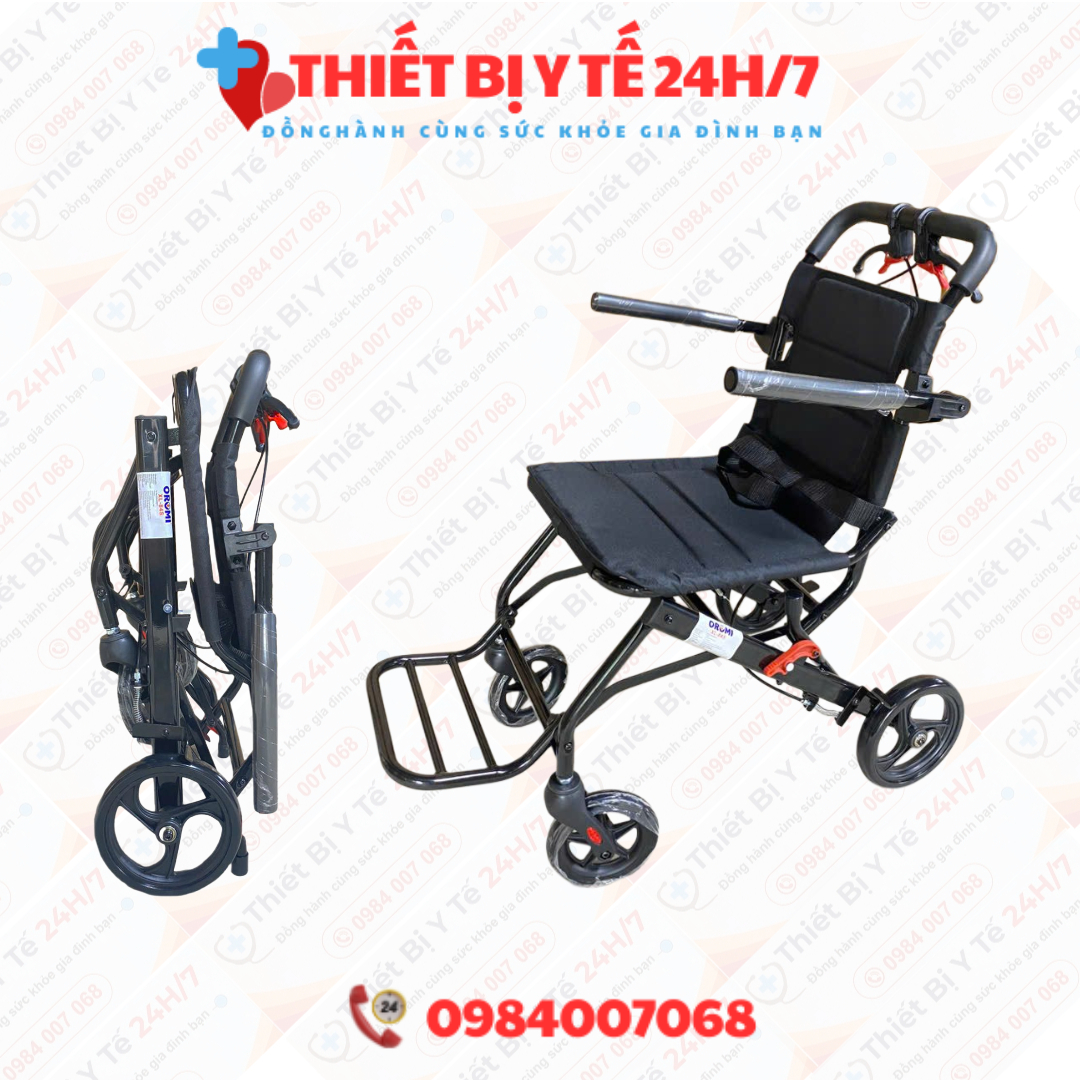Xe Lăn Du Lịch Gấp Gọn Siêu Nhẹ XL-84S