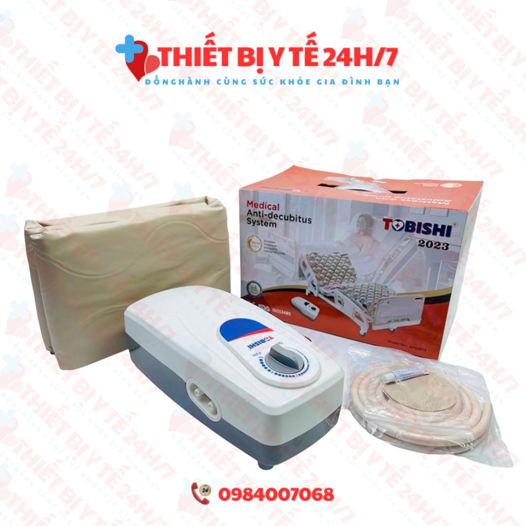 Đệm Hơi Đảo Chiều Chống Loét Tobishi Công Nghệ Nhật Bản