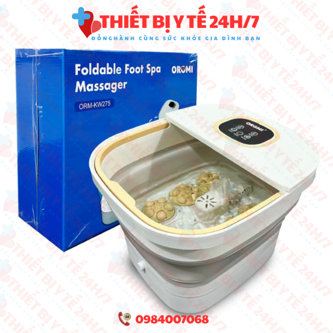 Bồn Ngâm Massage Chân Hồng Ngoại Tự Động Gấp Gọn ORM-KW275C
