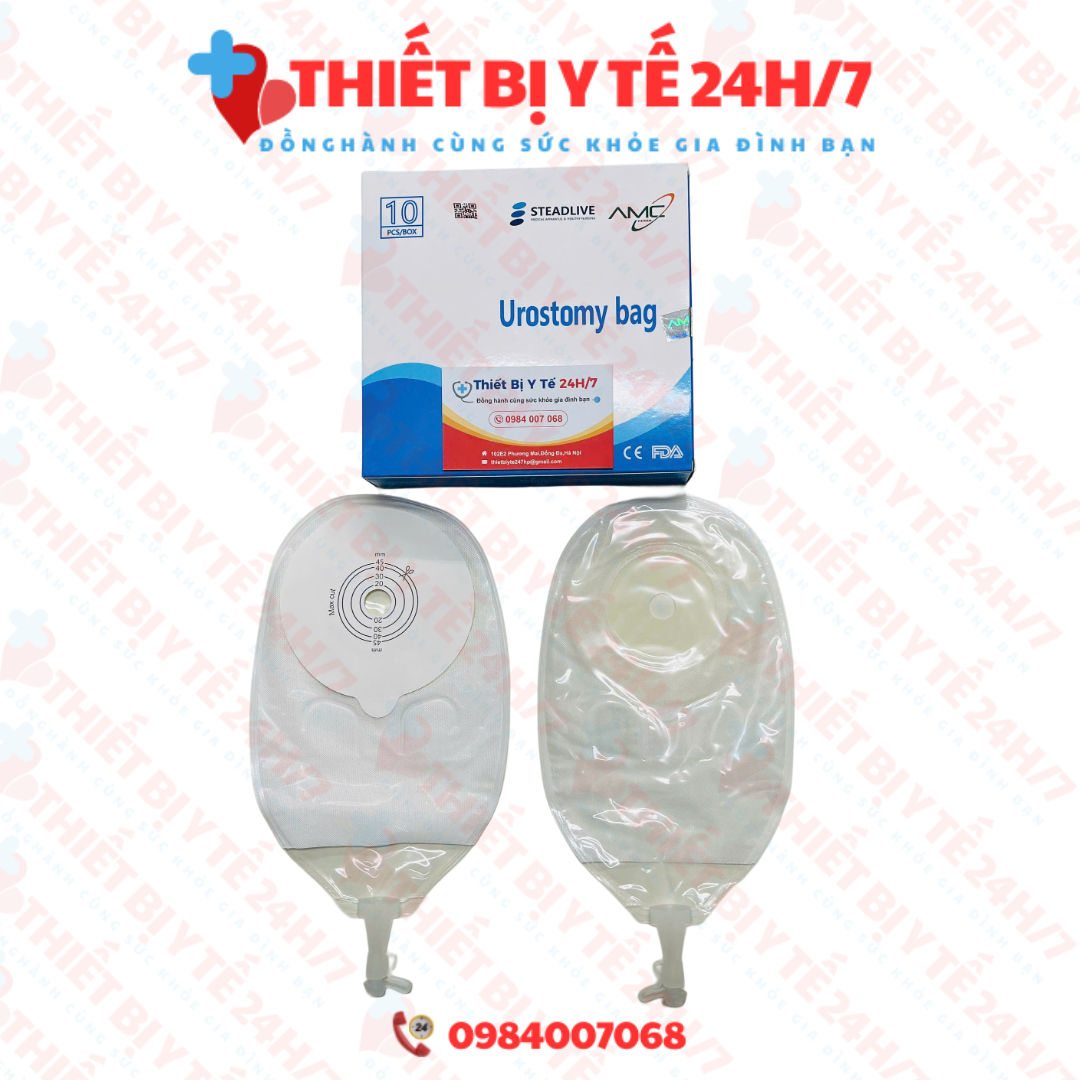 [HÀNG CHUẨN] Túi nước tiểu nhân tạo 1 mảnh - Túi đựng dịch dán thành bụng