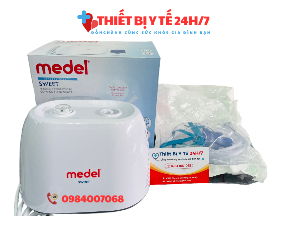 [BH 5 NĂM] Máy xông khí dung Medel Sweet - Italia Hàng Chính Hãng