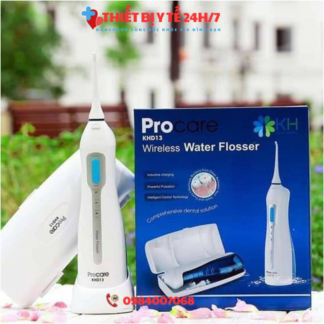 Máy tăm nước du lịch cầm tay Procare KHD13