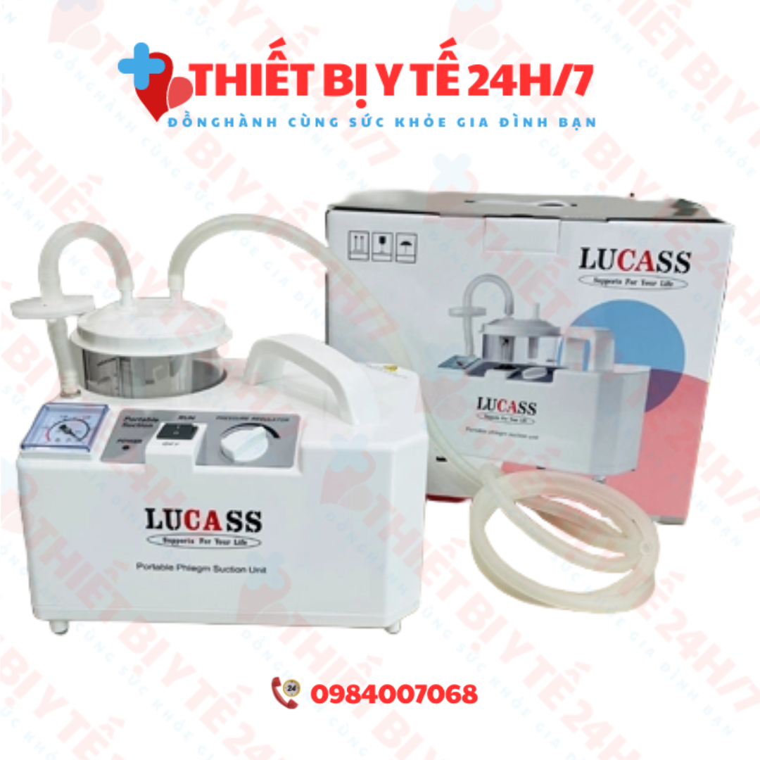 Máy Hút Dịch 1 Bình Lucass SS-6A