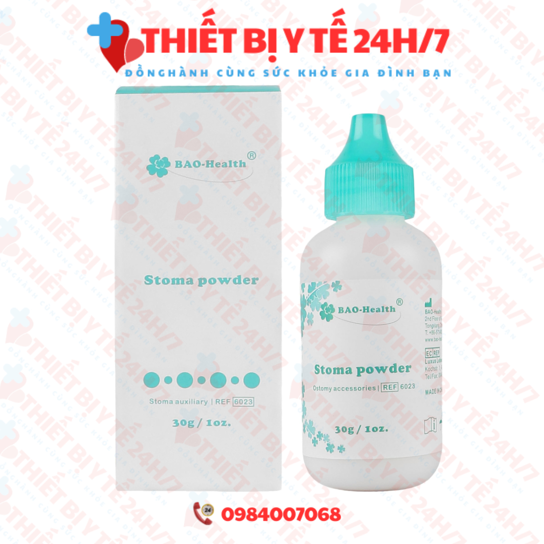 [HÀNG CHUẨN] Bột Hút Ẩm Chống Loét Hậu Môn Nhân Tạo Stoma Powder 30g