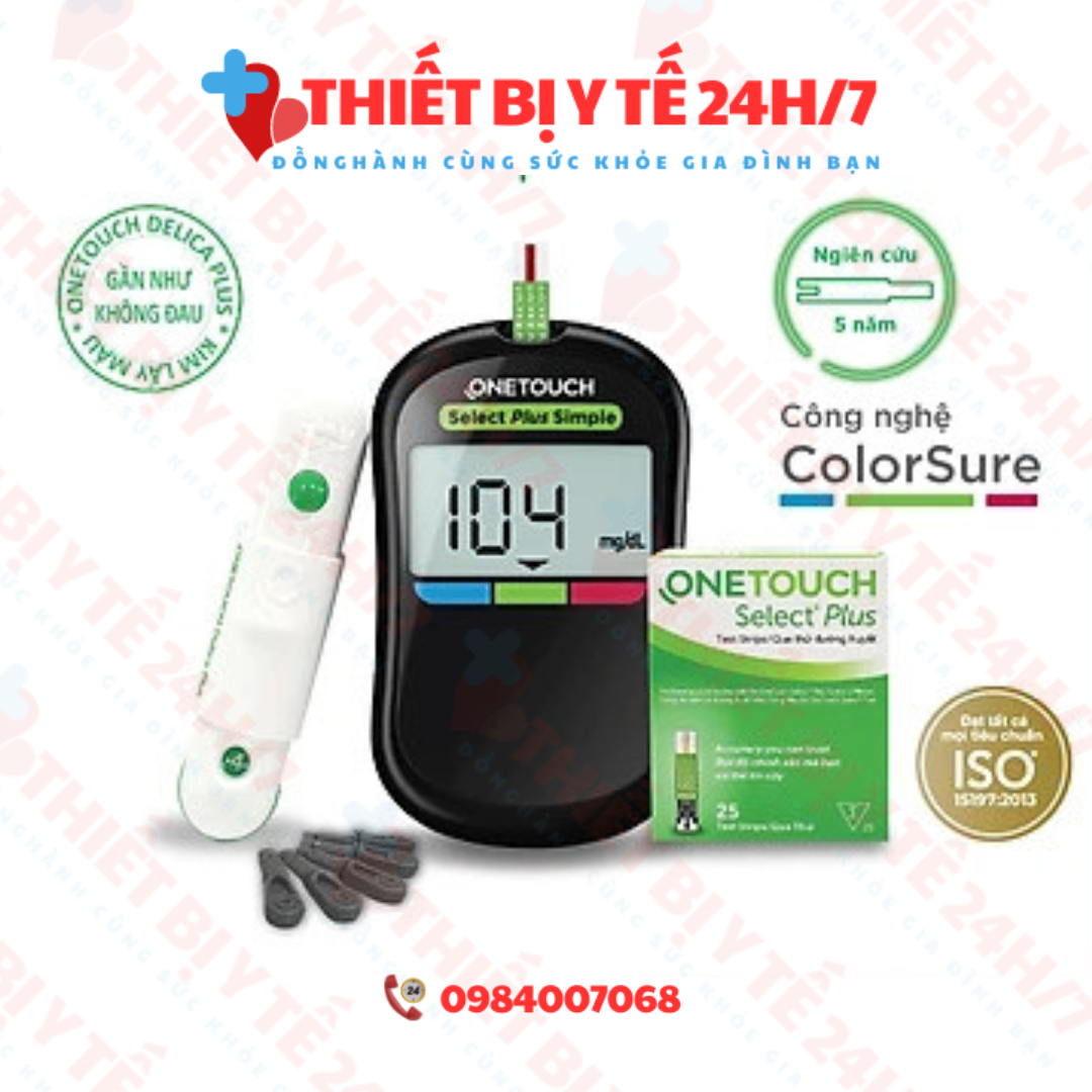 Máy đo đường huyết OneTouch Select Plus Simple