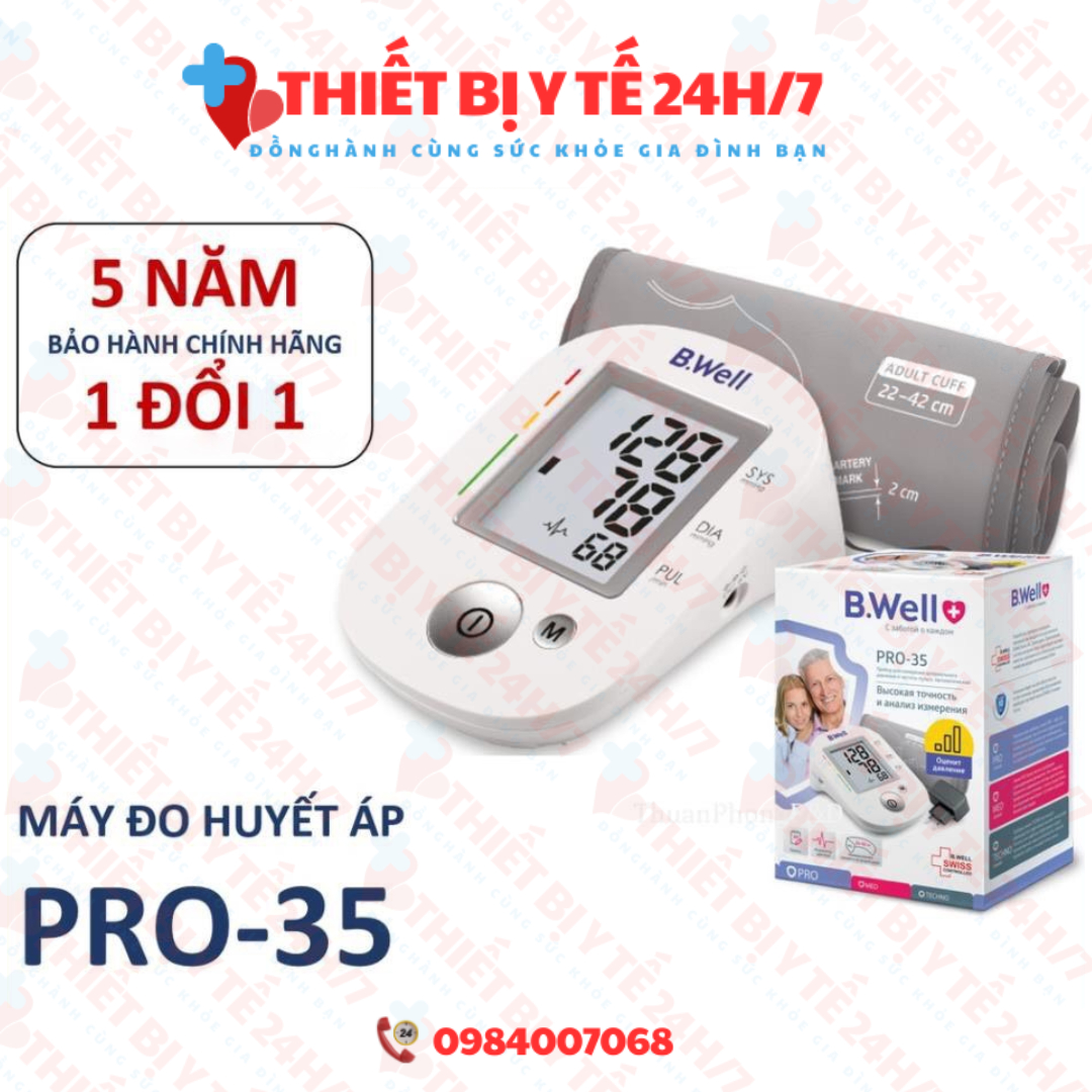 Máy đo huyết áp bắp tay B.Well Swiss PRO-35