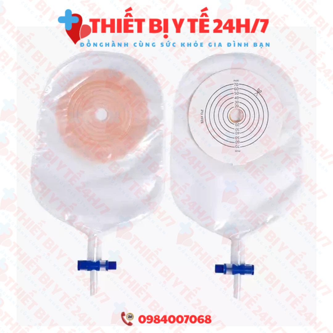 [HÀNG VIỆT NAM GIÁ TÔT] Túi nước tiểu nhân tạo 1 mảnh - Túi đựng dịch dẫn lưu