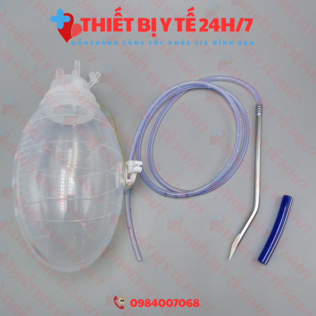 [HÀNG CHUẨN] BÓNG HÚT DỊCH DẪN LƯU ÁP LỰC ÂM 125ml VÀ 200ml