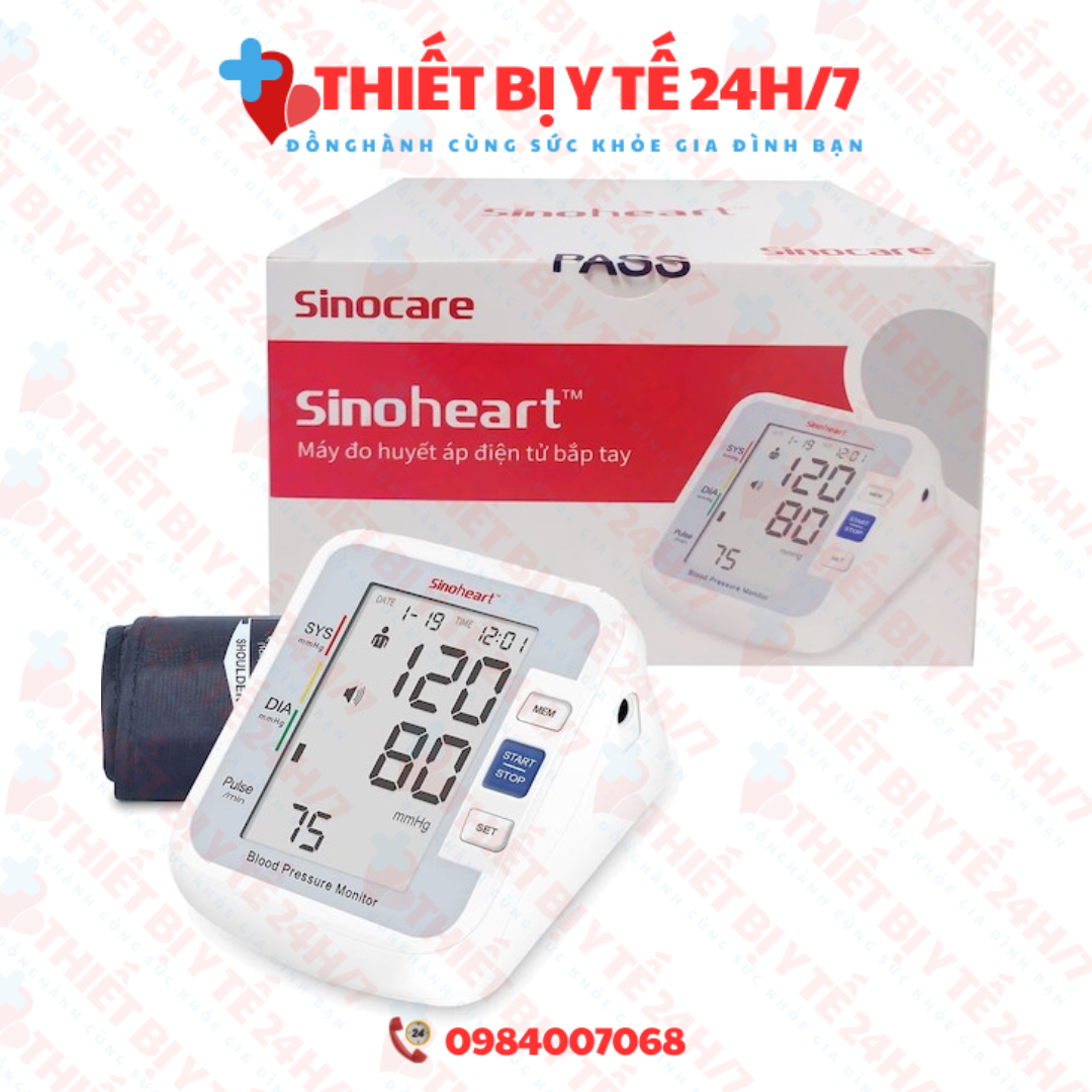 Máy đo huyết áp Sinocare Sinoheart BA801
