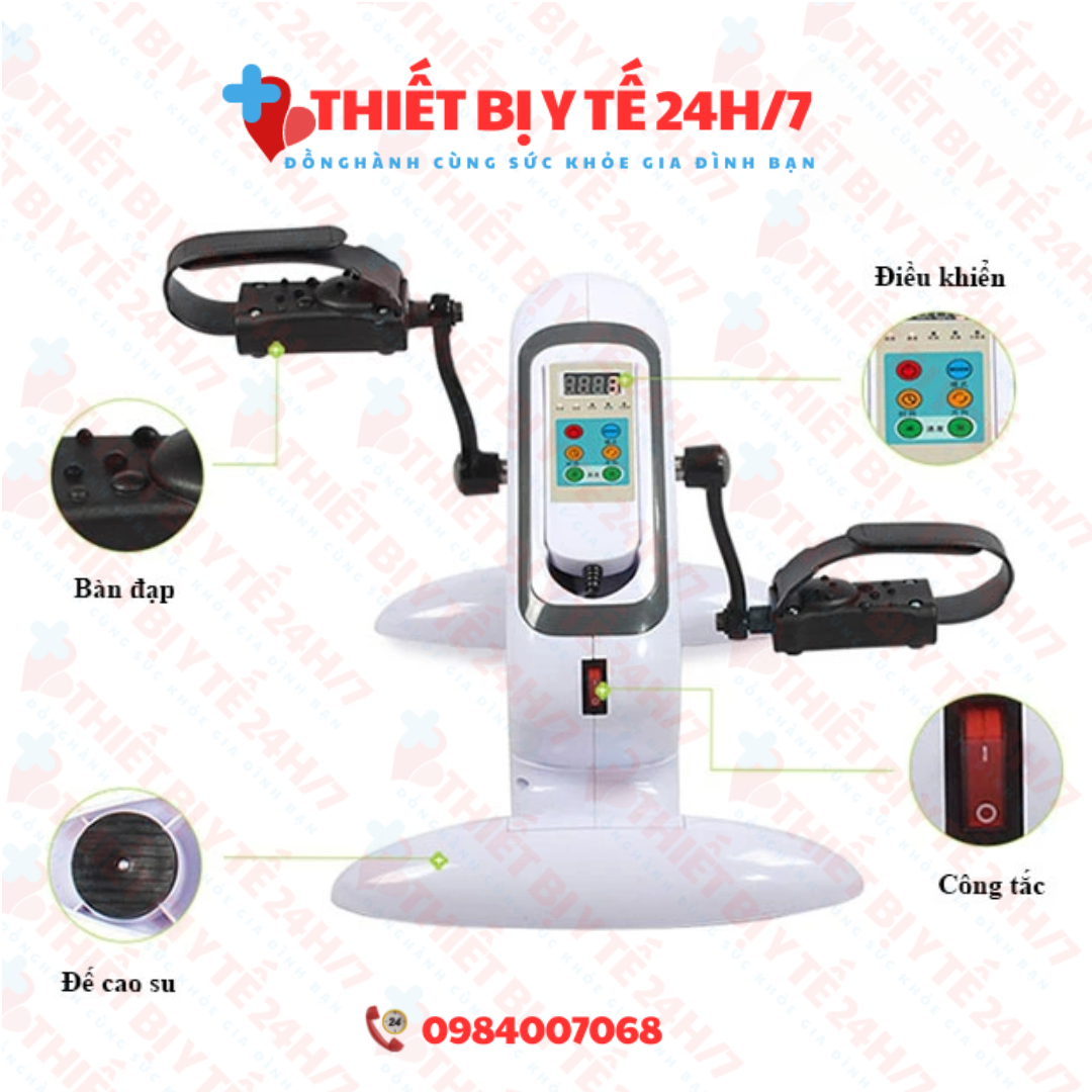 Máy tập phục hồi chức năng Mini Bike - Chạy điện tự động