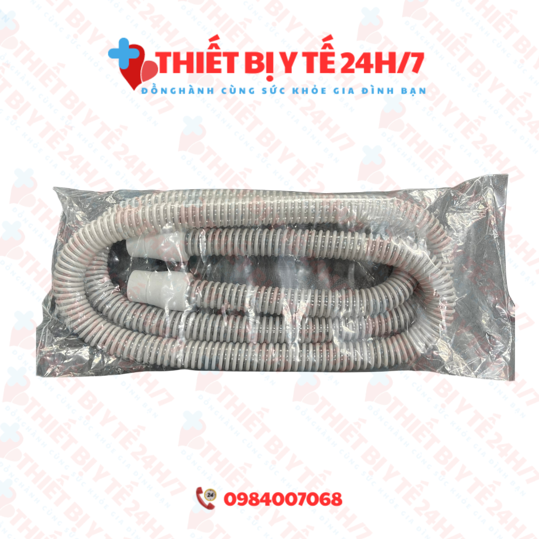 DÂY KẾT NỐI MÁY VỚI MẶT NẠ MÁY THỞ CPAP - BPAP - TIÊU CHUẨN QUỐC TẾ