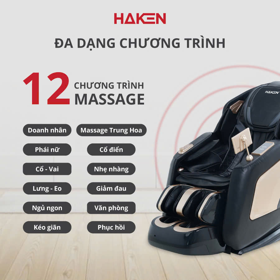 Ghế Massage HAKEN thông minh HK-MS01B