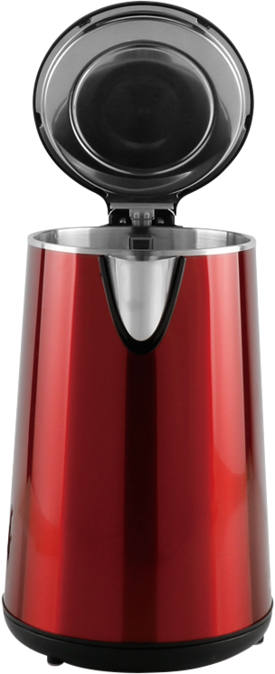 Ấm siêu tốc 3 lớp 1.8L 1500W, màu đỏ/bạc