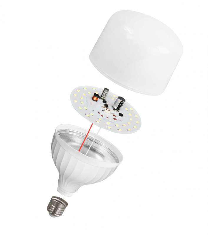 Bóng LED Trụ T5, 10W, ánh sáng trắng