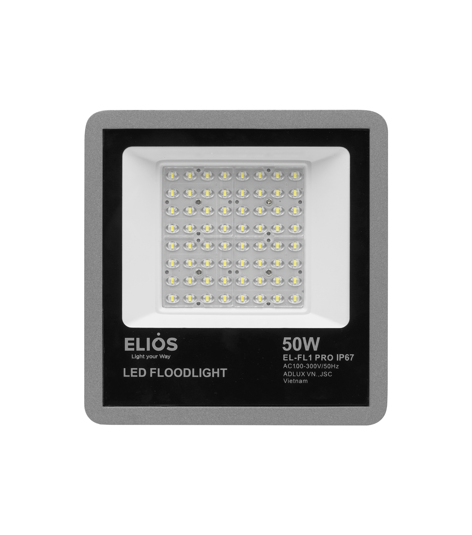Đèn pha led 200w, ánh sáng ấm