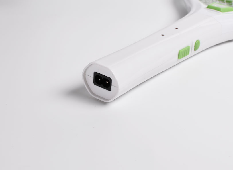 Vợt muỗi màu xanh, pin lead-acid 400mAh, sử dụng dây sạc rời