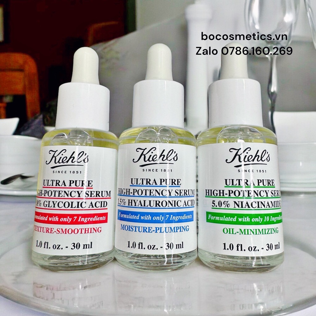 Dưỡng Chất Dưỡng Da Kiehl's Ultra Pure Serum 9.8% Glycolic Acid