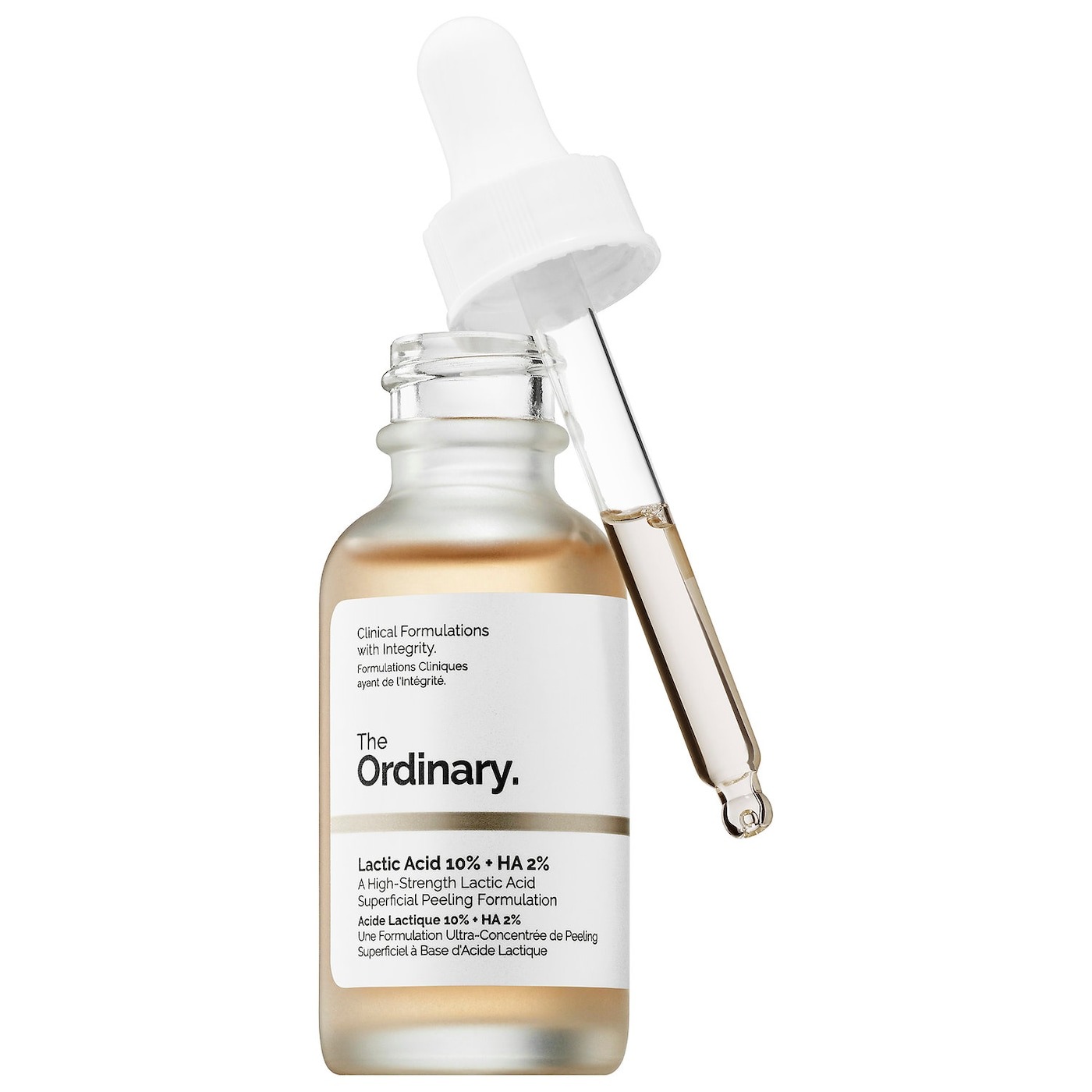 Tinh Chất Tẩy Tế Bào Chết The Ordinary Lactic Acid 10% + HA 2% 30ml
