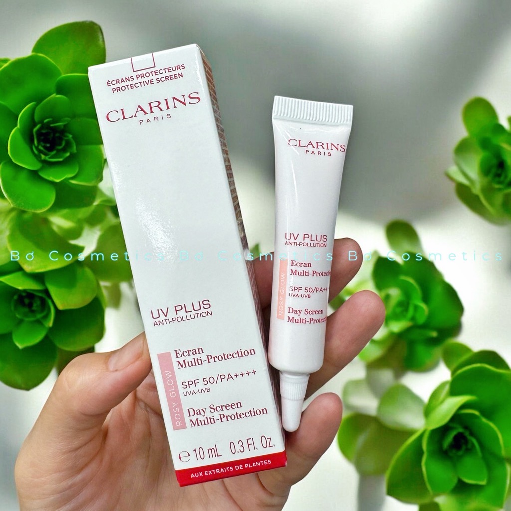 Kem Chống Nắng Clarins Rosy Glow Pink UV Plus Anti Pollution SPF 50/PA++++