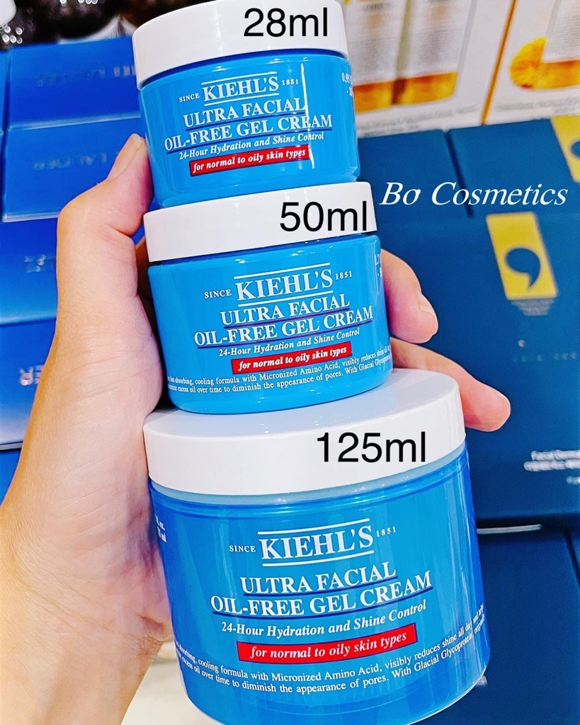 Kem Dưỡng Cấp Ẩm Kiềm Dầu Kiehl's Ultra Facial Oil-Free Gel Cream