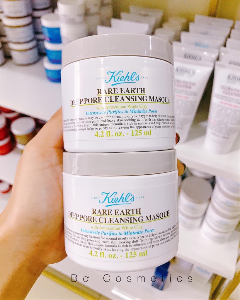 Mặt Nạ Đất Sét Kiehl's Rare Earth Deep Pore Cleansing Masque