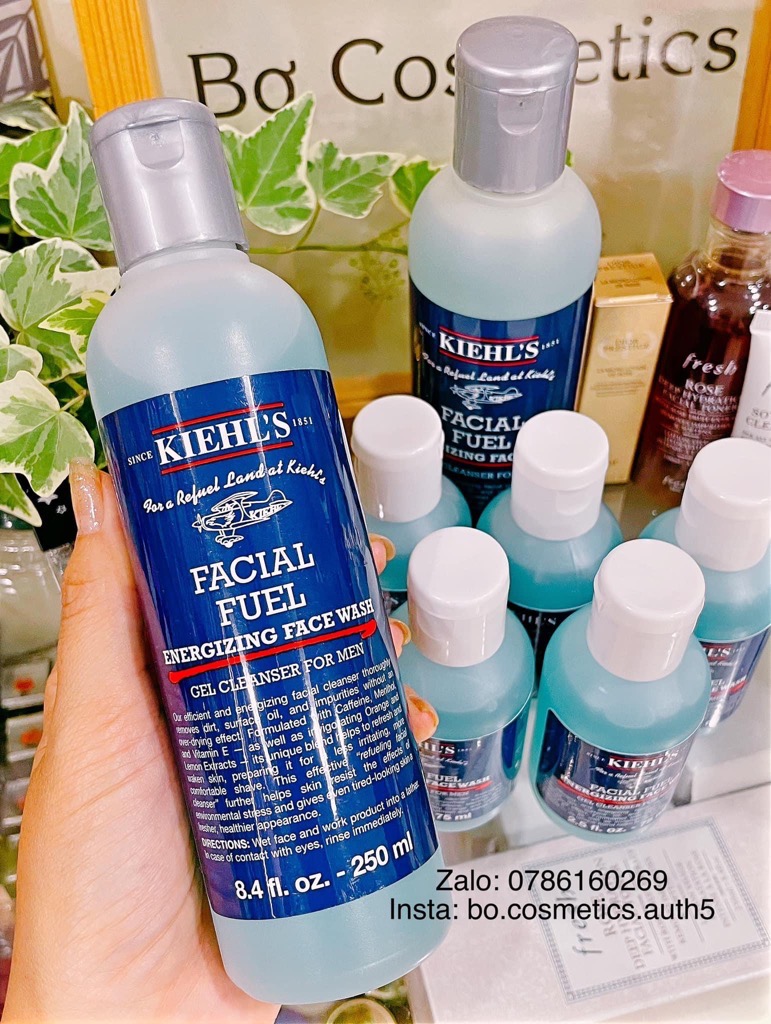 Gel Rửa Mặt Cho Nam Kiehl's Facial Fuel Energizing Face Wash