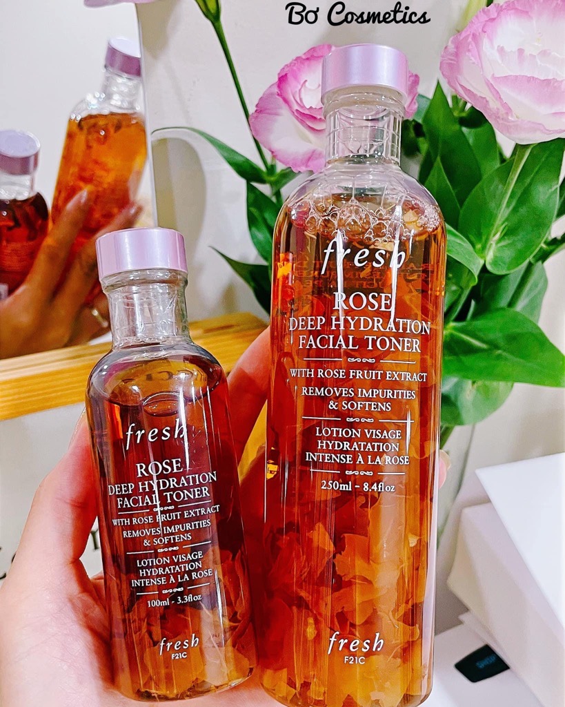 Nước Hoa Hồng Fresh Rose Deep Hydration Facial Toner