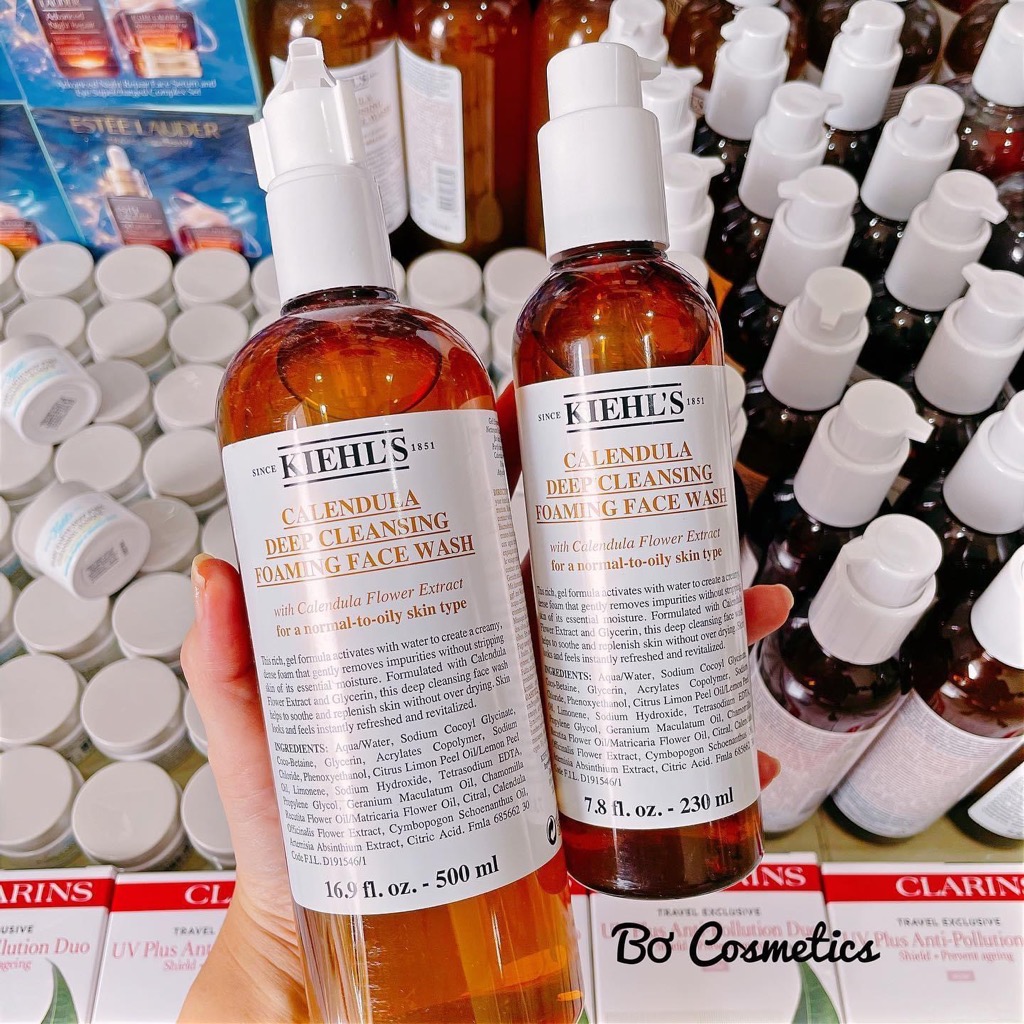 Sữa Rửa Mặt Hoa Cúc Kiehl's Calendula Deep Cleansing Foaming Face Wash